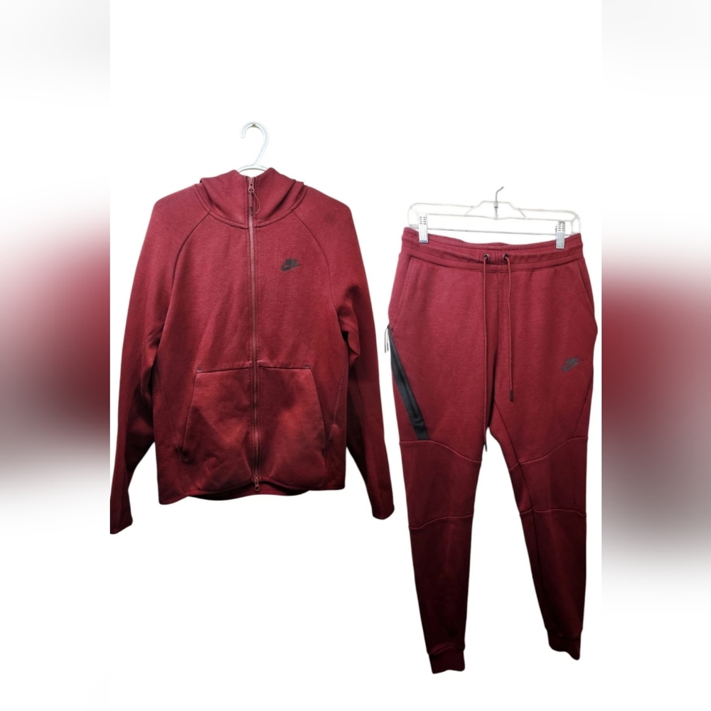 Nike Sportswear Tech Fleece Tracksuit Full-Zip Hoodie + Pant CU4489-677 / 678 Sm